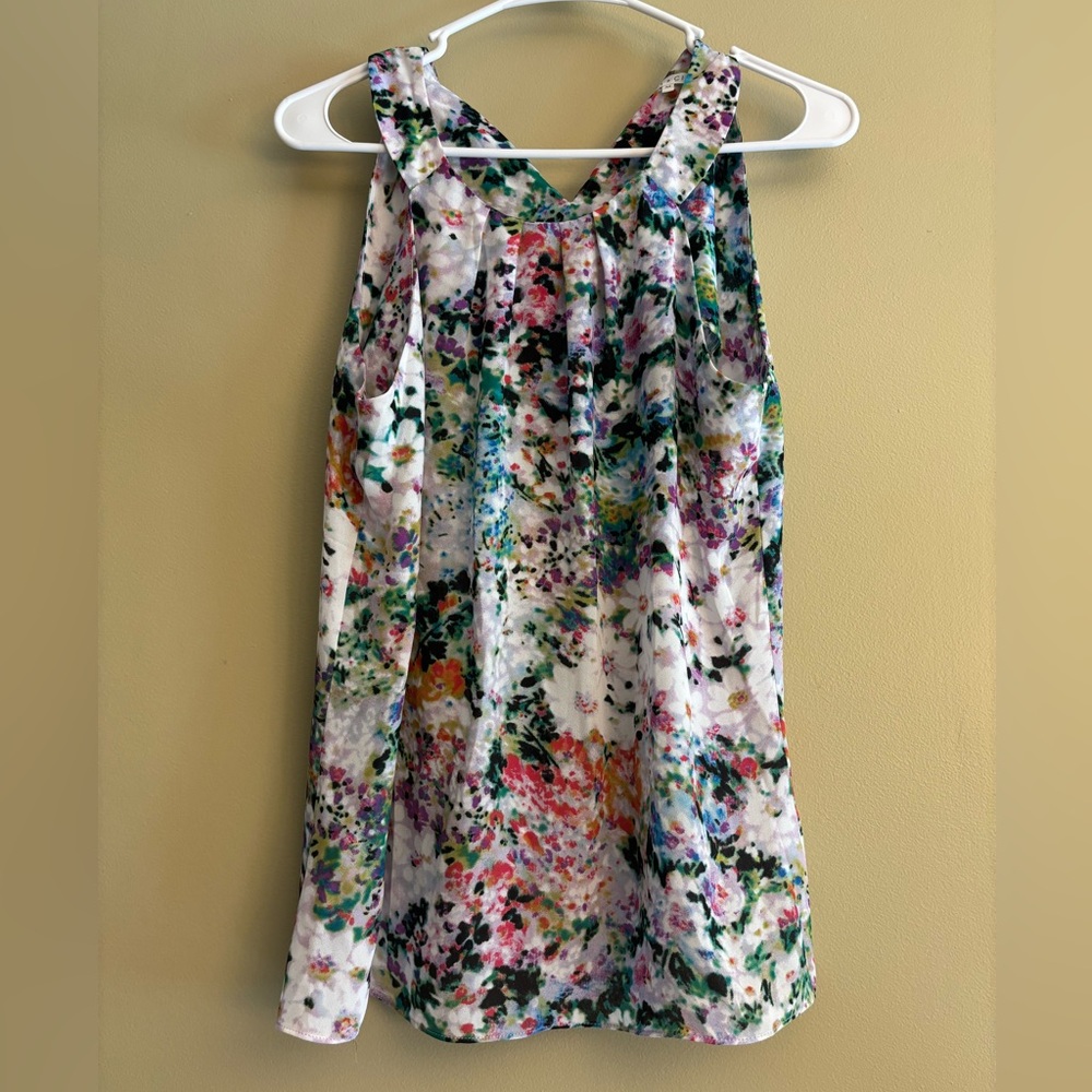 Violet & Claire Multicolor Floral Top
